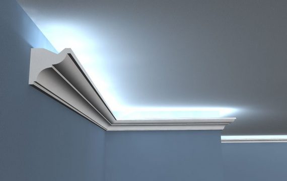 Stuckleiste indirekte Beleuchtung "Lissabon" Stuckversand.com