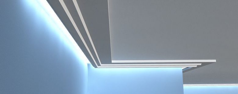 Indirekte Beleuchtung Stuckleiste "Madrid" Stuckversand.com