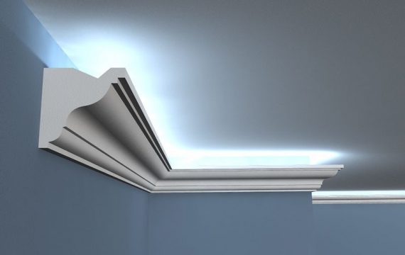 Stuckleiste für LED aus Styropor bei Stuckversand.com