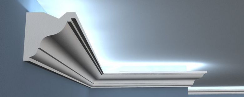 Stuckleiste für LED aus Styropor bei Stuckversand.com