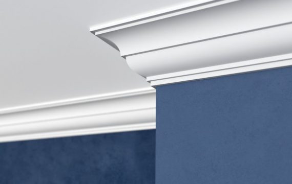 Stuckleiste aus Styropor für die Decke "Turin" Stuckversand.com 2