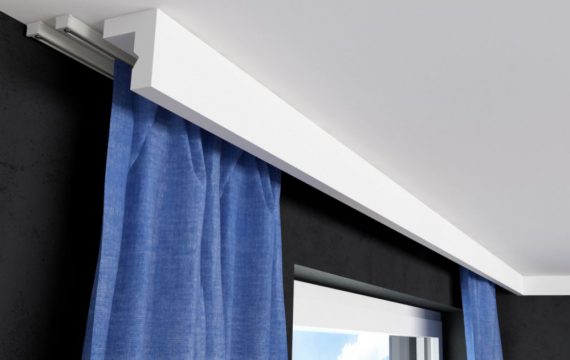 Styropor Verkleidung Gardine Typ "Dubai" Stuckversand.com