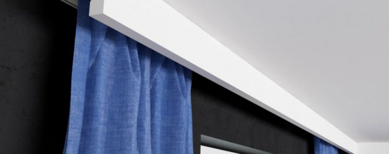 Styropor Verkleidung Gardine Typ "Dubai" Stuckversand.com