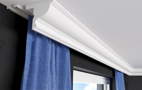 Vorhang Blende Styropor "Tel Aviv" Stuckversand.com