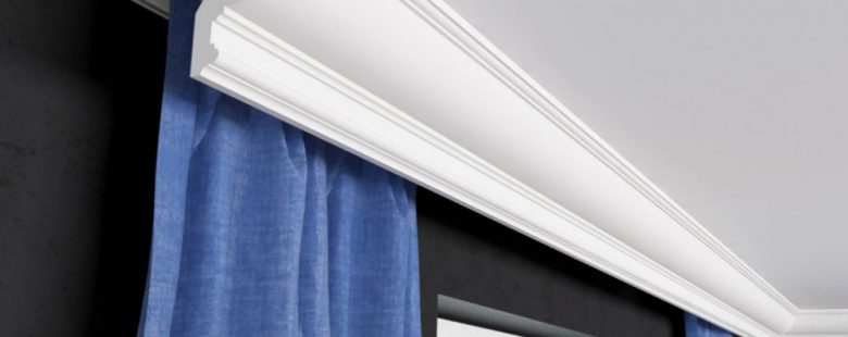 Vorhang Blende Styropor "Tel Aviv" Stuckversand.com