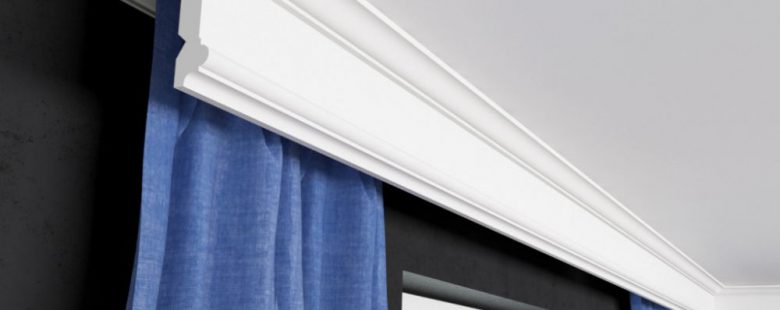 Vorhangverkleidung Stuckleiste "Bukarest" Stuckversand.com