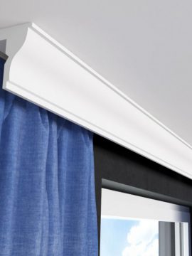 Vorhang Zierleiste Stuck "Jakarta" Stuckversand.com