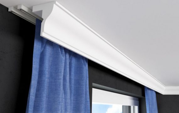 Vorhang Zierleiste Stuck "Jakarta" Stuckversand.com