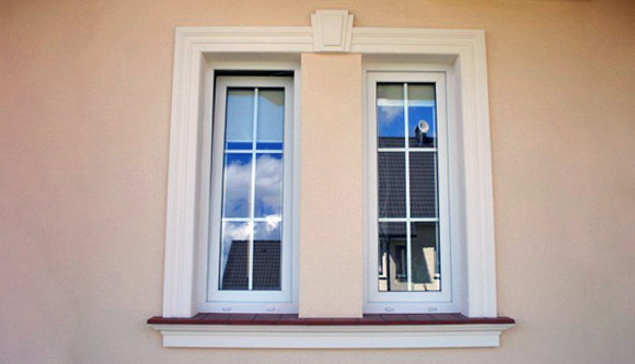 Fenster Gesimse fï¿½r die Fassade