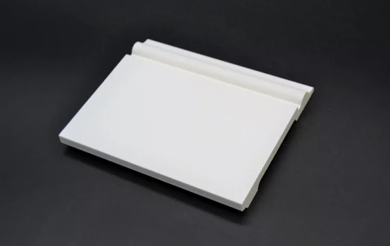 Fußleiste "Borkum" (Sockelleiste weiß) kaufen auf Stuckversand.com