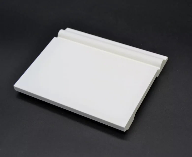 Fußleiste "Borkum" (Sockelleiste weiß) kaufen auf Stuckversand.com