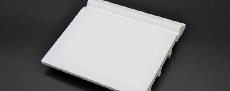 Fußleiste "Juist" (Sockelleiste weiß) kaufen auf Stuckversand.com