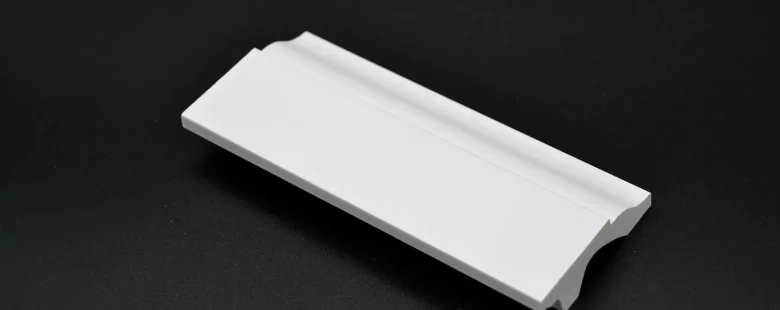 Fußleiste "Wangerooge" (Sockelleiste weiß) kaufen auf Stuckversand.com