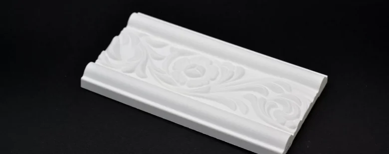 Stuckleiste flach "Veria" kaufen auf Stuckversand.com