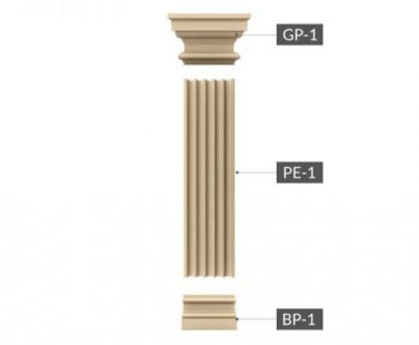 Pilaster-Set Bologna 25 cm