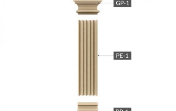 Pilaster-Set Bologna 25 cm