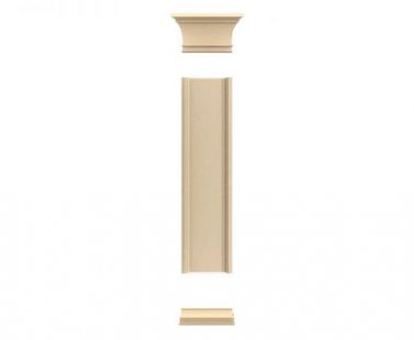 Pilaster-Set Florenz 25 cm