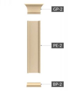 Pilaster-Set Florenz 25 cm