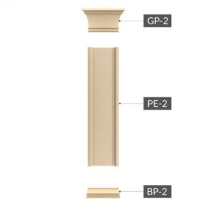 Pilaster-Set Florenz 25 cm