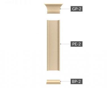 Pilaster-Set Florenz 25 cm