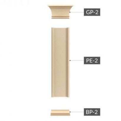 Pilaster-Set Florenz 25 cm