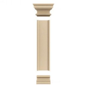 Pilaster-Set Genua 25 cm