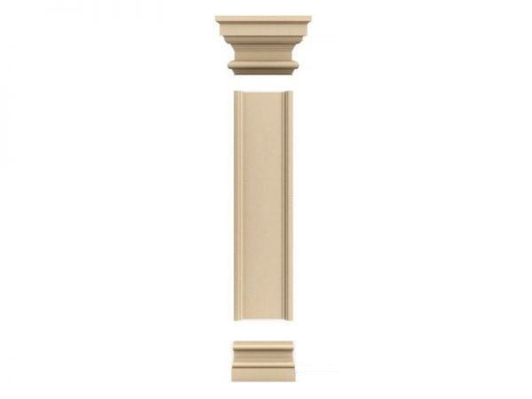 Pilaster-Set Genua 25 cm