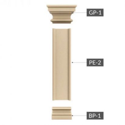 Pilaster-Set Genua 25 cm