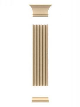 Pilaster-Set Verona 25 cm