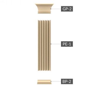 Pilaster-Set Verona 25 cm