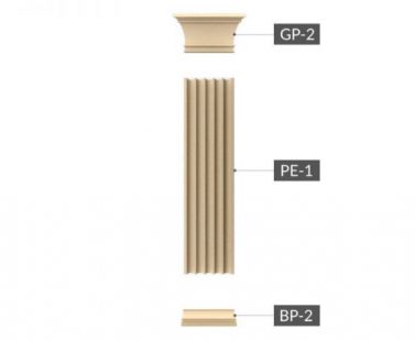 Pilaster-Set Verona 25 cm