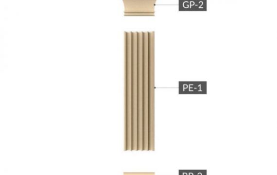Pilaster-Set Verona 25 cm